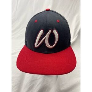 Waynesboro Generals 47 Unisex Adult Cap Blue Red Valley Baseball League 7 5/8
